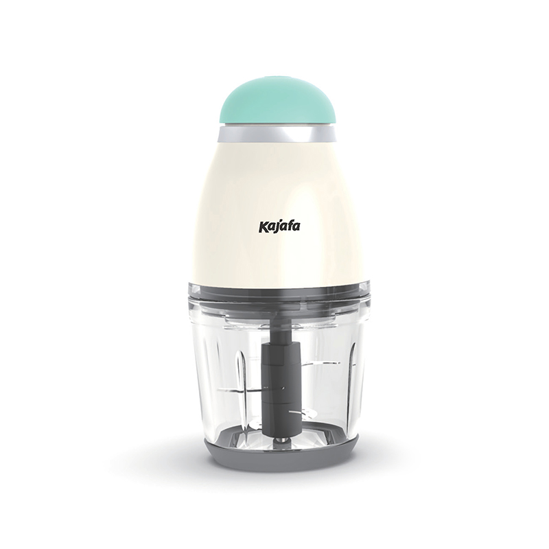 FP138E-G 500ML Kuchynský mini sekáčik na potraviny-Elektrický kuchynský robot, Krájač zeleniny a ovocia, Krájač cibule Krájač na kocky, S priehľadnou sklenenou misou, Krájač cibule