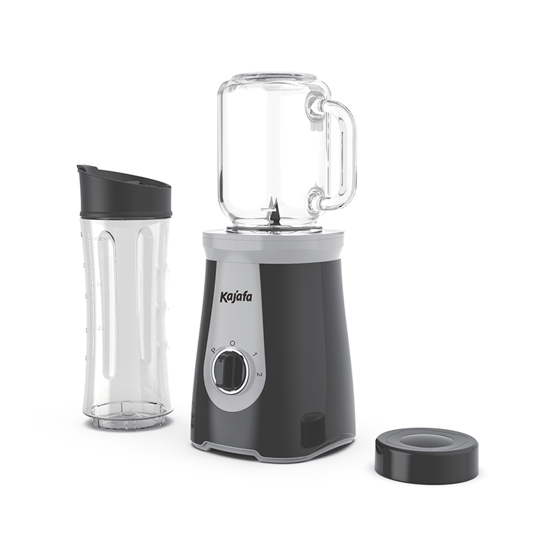 BL-358B-P3 Smoothie mixér s ostrými čepeľami, osobný mini mixér na kokteily a smoothies s 2 nastaviteľnými rýchlosťami, mixér do kuchyne s mixovaním, cestovná šálka bez BPA a 500 ml Mason pohár