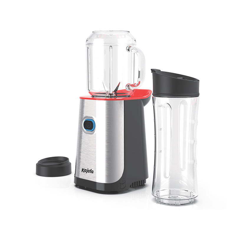 BL509B-P4 Smoothie mixér s ostrými čepeľami, osobný mini mixér na kokteily a smoothies, mixér do kuchyne s mixovaním, cestovný pohár bez BPA a 600 ml Mason pohár