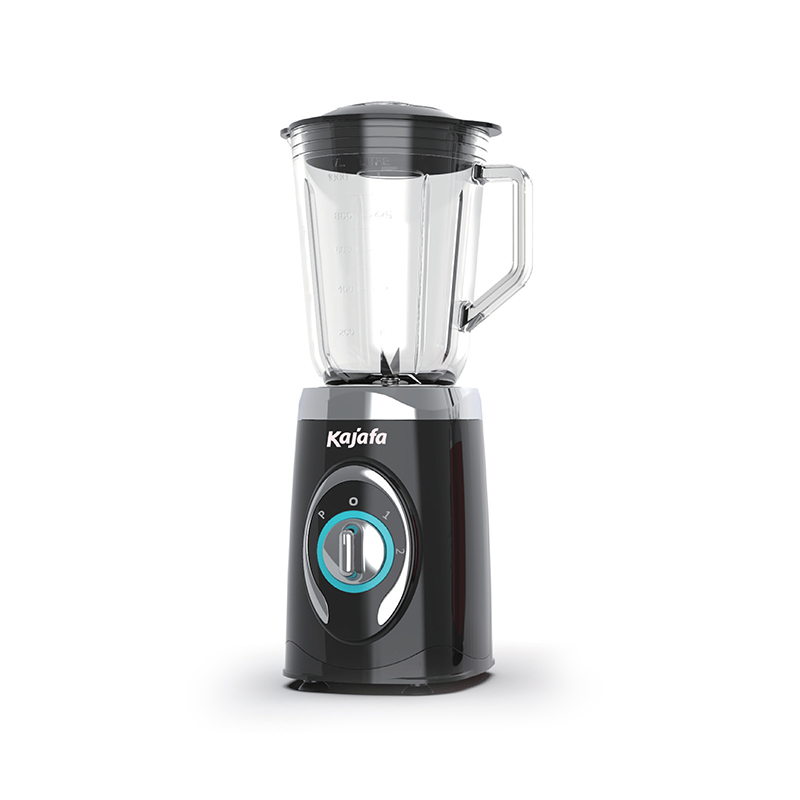 Elektrický mixér BL-369B-G Smoothie Maker, džbánový mixér, čepele z nehrdzavejúcej ocele, 2 rýchlostné ovládanie s pulznou funkciou, 1,0 l sklenená nádoba