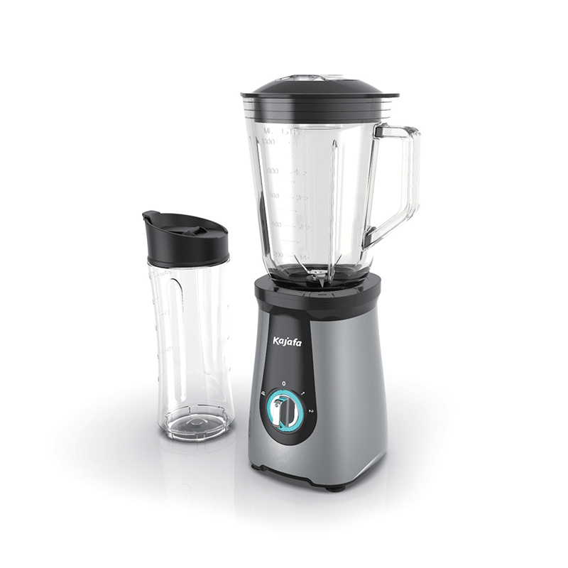 BL-385B-G Smoothie mixér s ostrými čepeľami, osobný mini mixér na kokteily a smoothies s 2 nastaviteľnými rýchlosťami, mixér do kuchyne s mixovaním, cestovná šálka a sklenená kanvica bez BPA